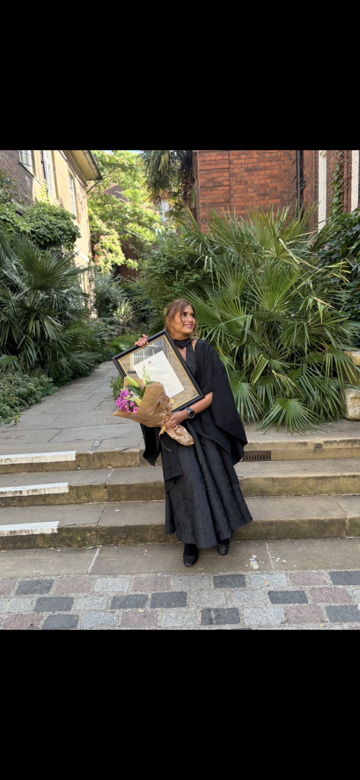 Ariana Strait at her graduation